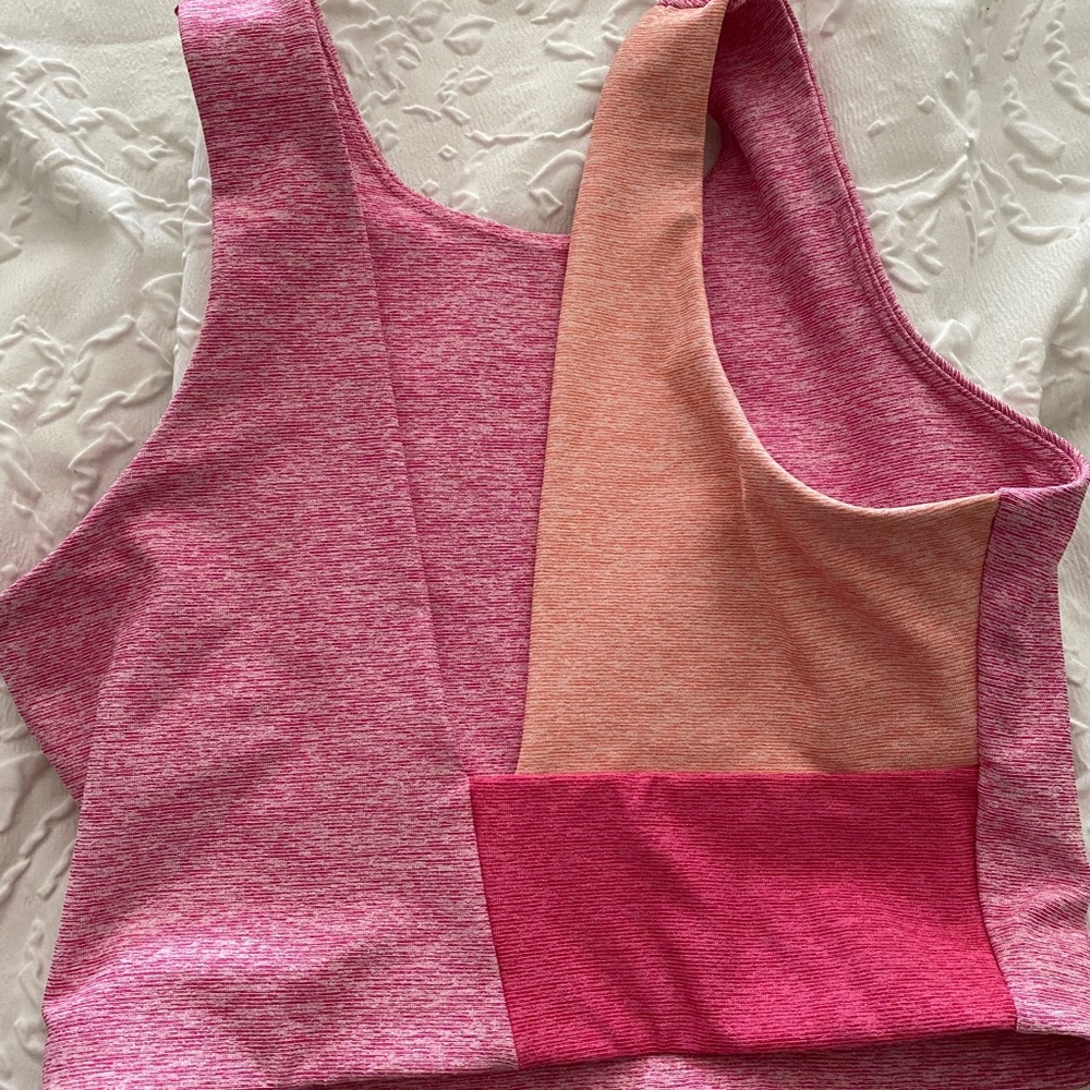 Outdoor voices Athena color block crop